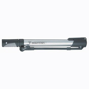 Topeak Mountain Morph Mini Pump - 160psi, Silver/Black