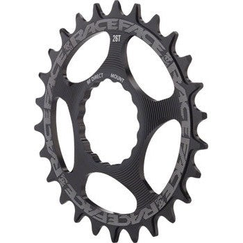 RaceFace Narrow Wide Chainring: Direct Mount CINCH, 38t, Black