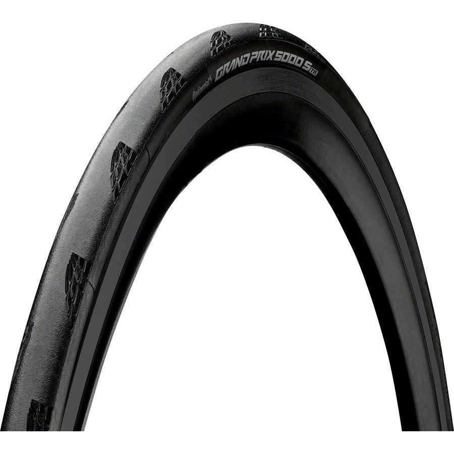 Continental Grand Prix 5000 S TR Tire - 700 x 30, Tubeless, Folding, Black, BlackChili, Vectran Breaker, LazerGrip, ACT