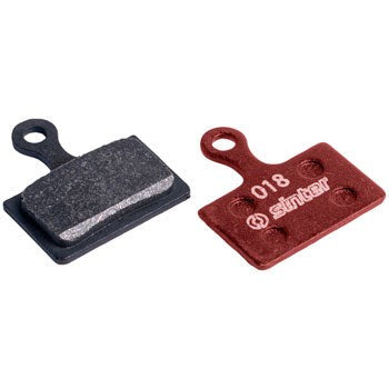 Sinter Red s514 Compound Organic Disc Brake Pads - Shimano Type K, Sinter Type 018, One Pair