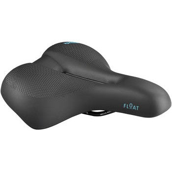 Selle Royal Float Saddle - Steel, Black, Relaxed
