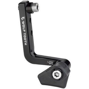 Wolf Tooth LoneWolf Aero Chainguide - 34t-52t, Braze-On, Low Mount, Black
