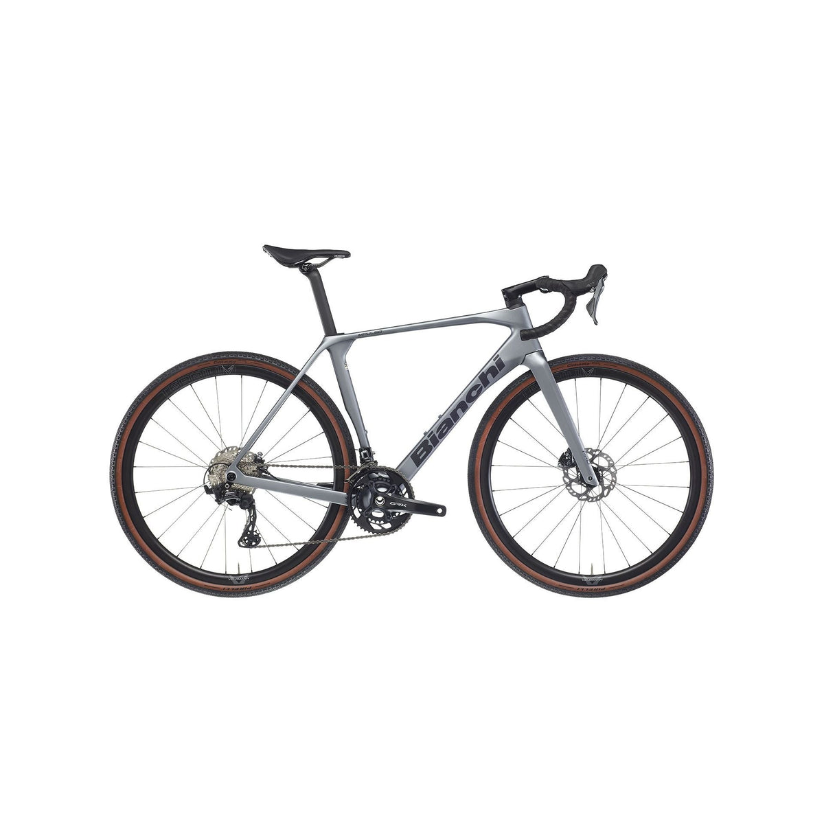 Bianchi Impulso Pro GRX 820 Disc Silver/Matte Black Large