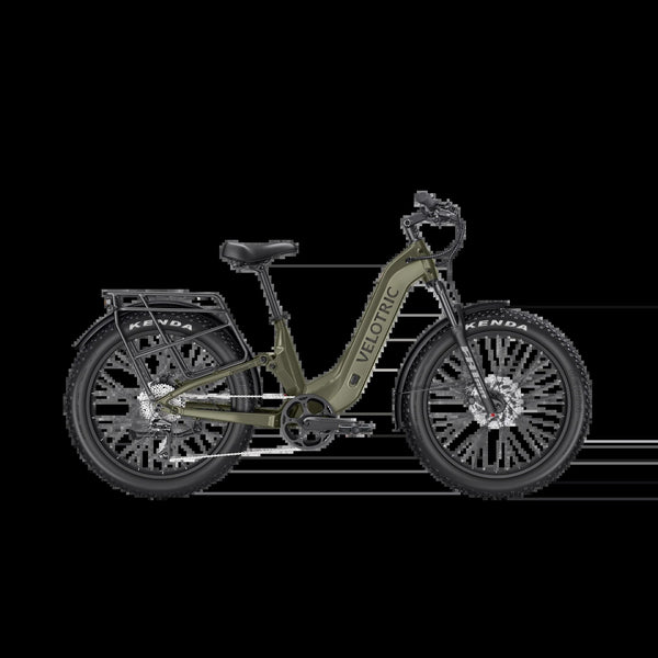 Velotric Nomad 2x Full Suspension Step Thru Sage