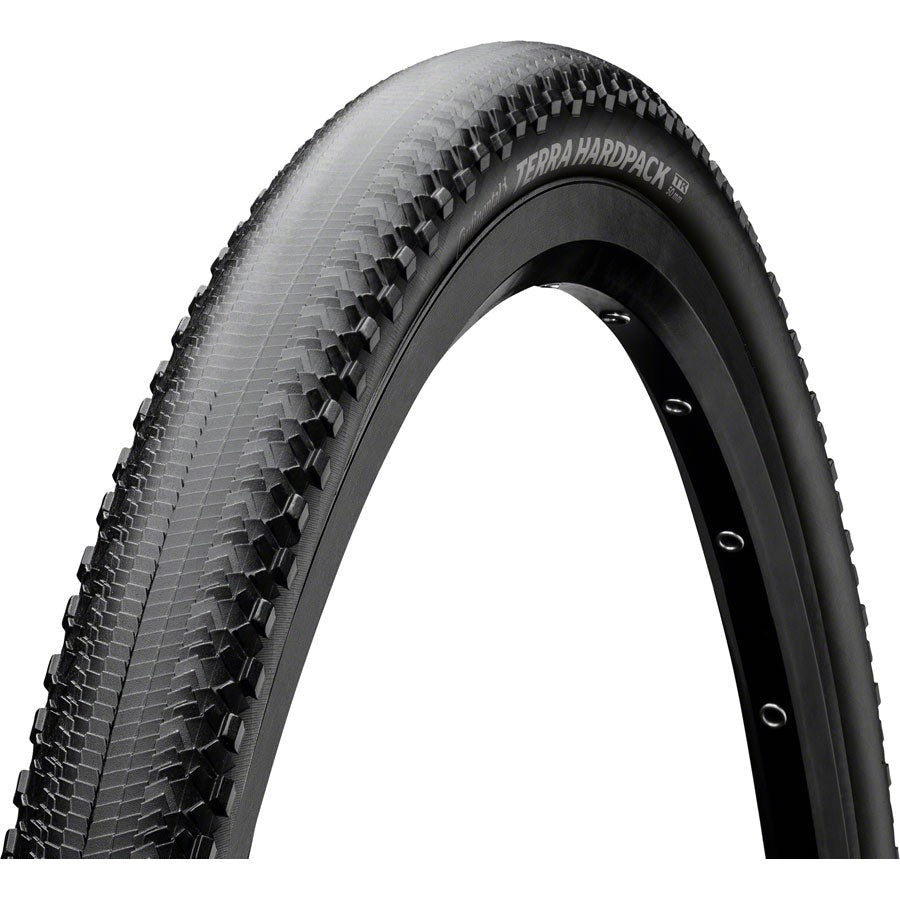 Continental Terra Hardpack, 650b x 50, TL, Fold, Black, PureGrip, ShieldWall System