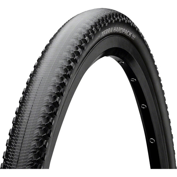 Continental Terra Hardpack, 650b x 50, TL, Fold, Black, PureGrip, ShieldWall System