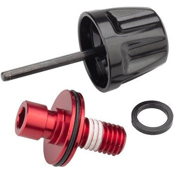 RockShox Motion Control Rebound Damper Knob Kit - RevelationRC A1(2018/19),ChargerRC/LyrikSEL C2+,PikeSEL B3+,YariB1,ZEB A2+,Pike C1 +(2022+