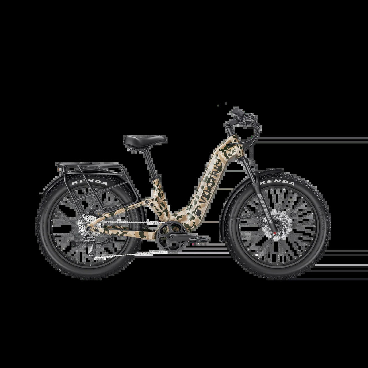 Velotric Nomad 2x Full Suspension Step Thru Camo
