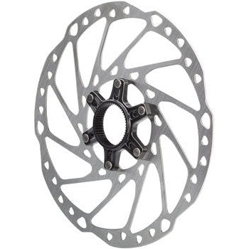 Shimano SM-RT64-L Disc Brake Rotor with External Lockring - 203mm, Center Lock, Silver