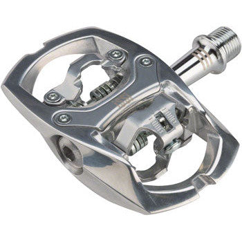 iSSi Trail III Pedals - Dual Sided Clipless with Platform, Aluminum, 9/16"