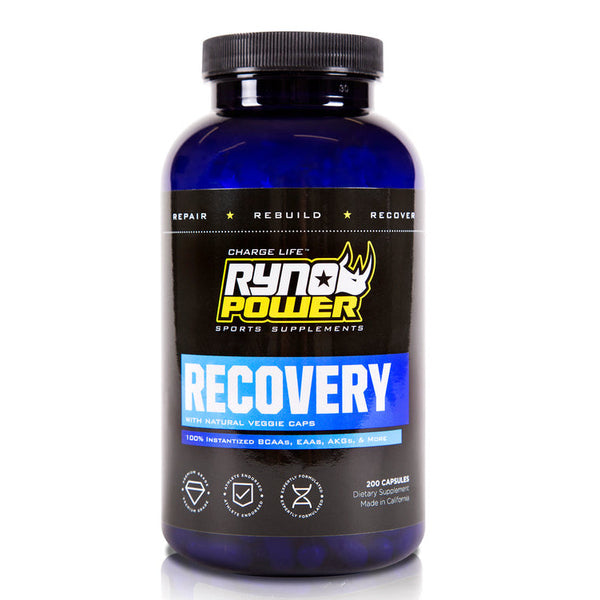 Ryno Power Recovery Supplement - 33 Servings, 200 capsules