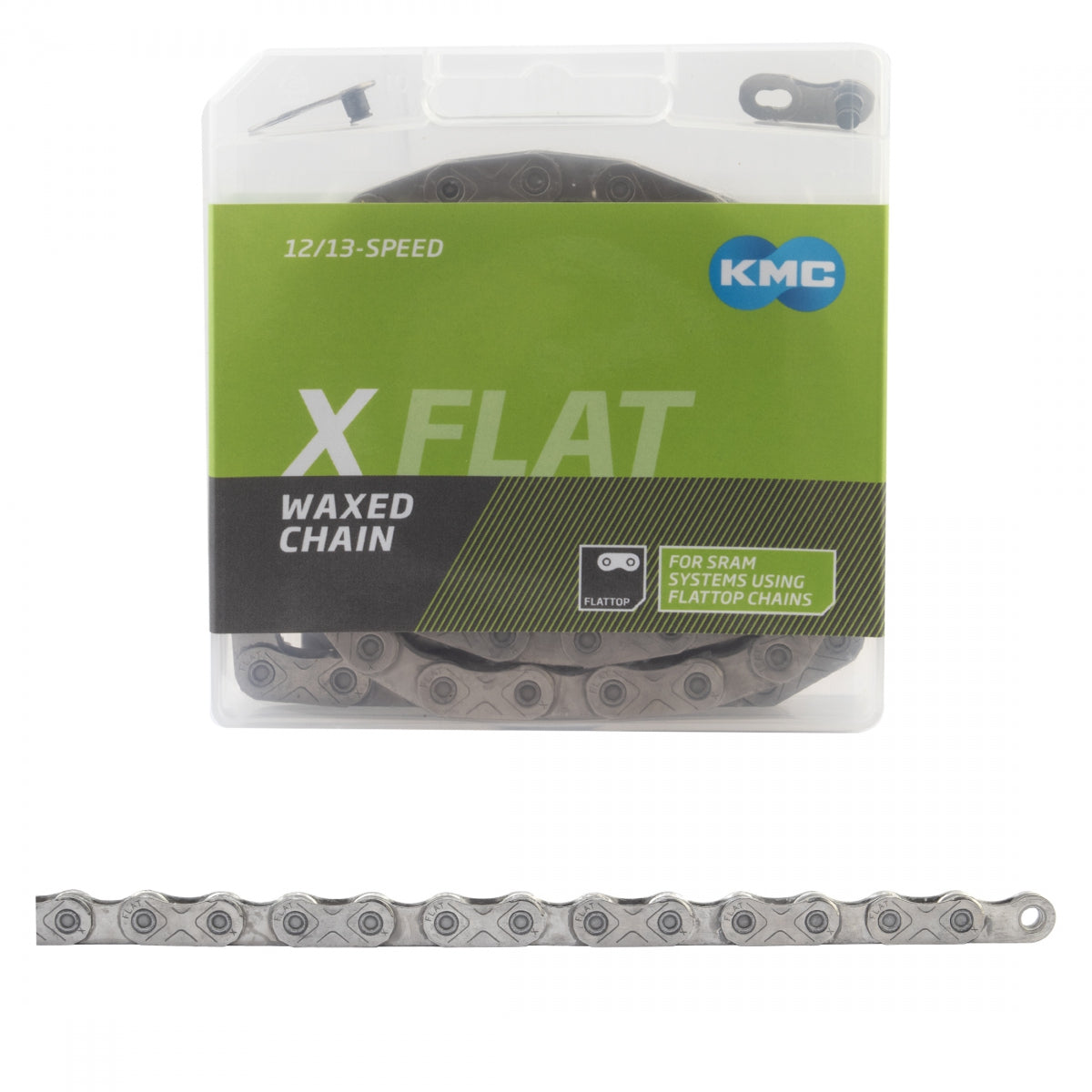 KMC X Flat, PreWaxed Chain
