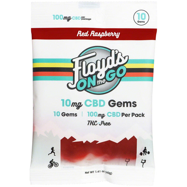Floyd's of Leadville CBD Gems 10 Count of 10mg Each