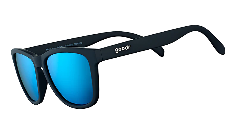 Marine Transparent Blue Polarized Wood Sunglasses – Woodify