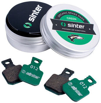 Sinter Green s2032 Compound Organic Disc Brake Pads - Magura, Sinter Type 012, One Pair