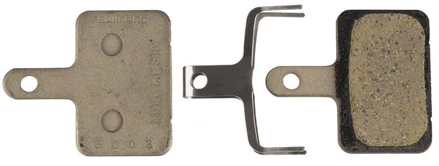 Shimano M05-RX Disc Brake Pads, Resin Compound, Steel Back Plate