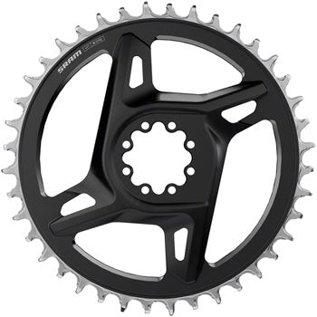 SRAM RED X-Sync Chainring 12/13-Speed, 8-Bolt Direct Mount, 6.5mm Offset, Black/Silver, E1