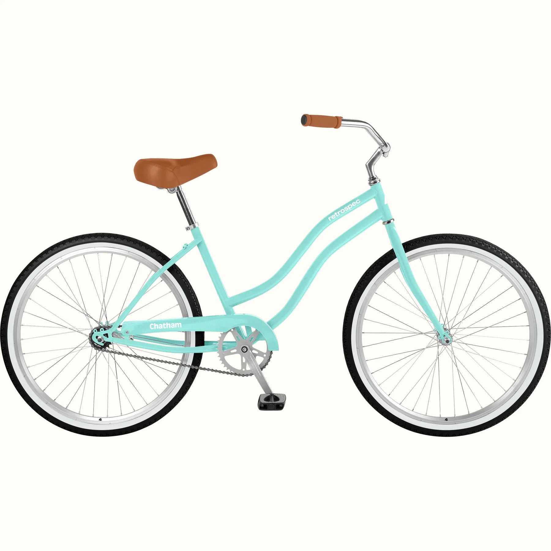 Retrospec Chatham Single Speed Cruiser Step Thru Seafoam