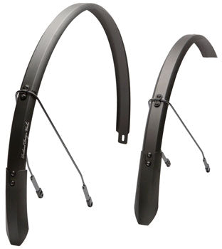 Portland Design Works Full Metal Fenders - 700 x 55mm, Black