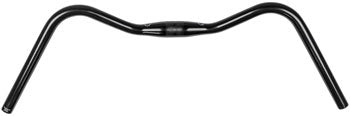 Velo Orange Granola Handlebar - 31.8, 60 degree Sweep, 30mm Rise, 650mm width, Black