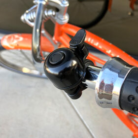 Serfa Aluminum-Multi Strike Handlebar Bell Black