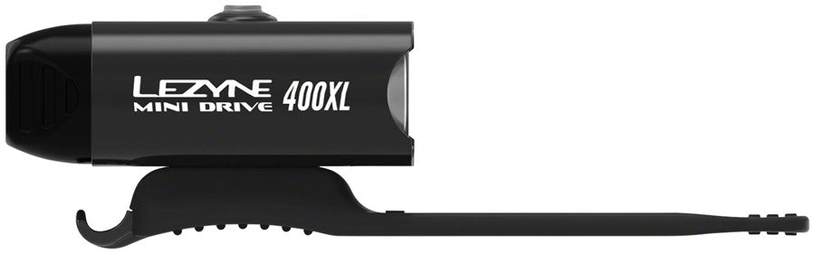 Lezyne Mini Drive 400 Headlight: Gloss Black
