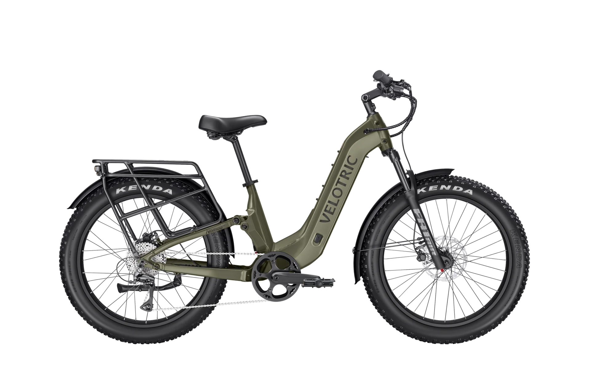 Velotric Nomad 2 Full Suspension Step Thru Sage