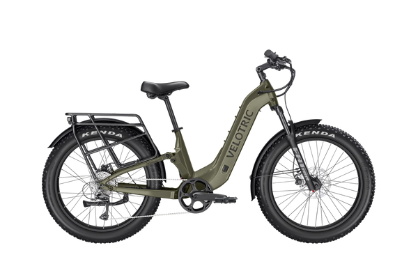 Velotric Nomad 2x Full Suspension Step Thru Sage