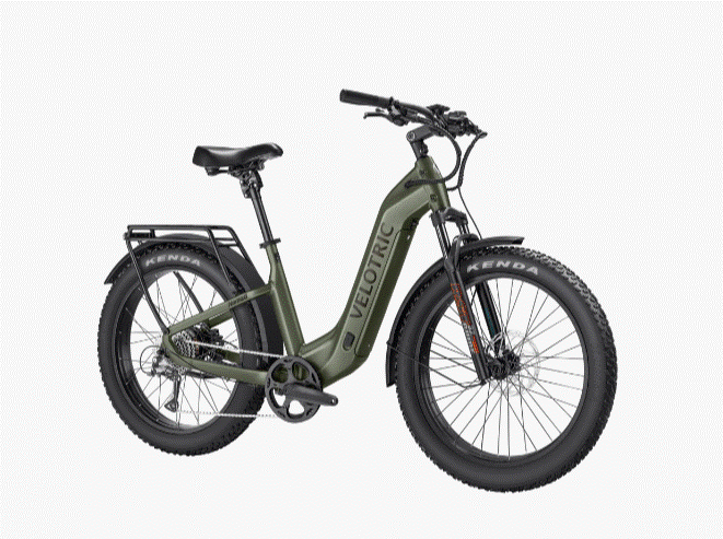 Velotric Nomad 2 Ebike Olive Step Thru