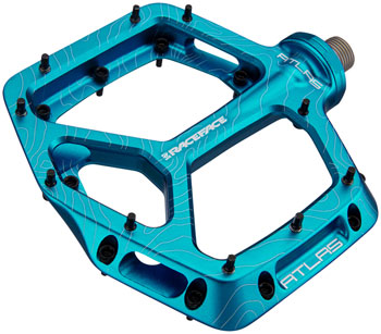 RaceFace Atlas Pedals - Platform, Aluminum, 9/16", Turquoise