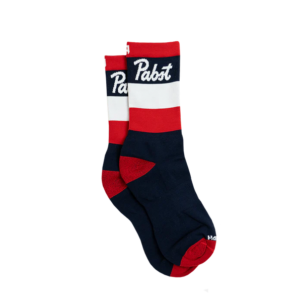 HandUp Pabst Blue Ribbon Stripes Socks