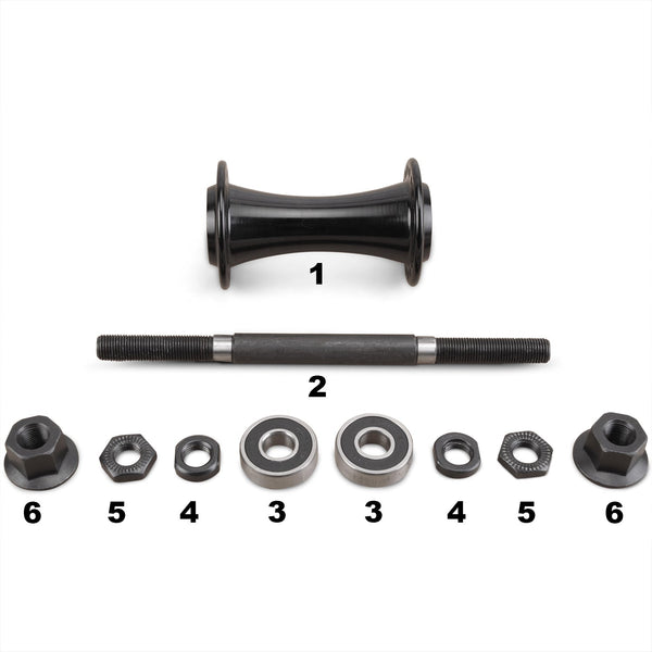 RAMPAGE FRONT HUB SMALL PARTS