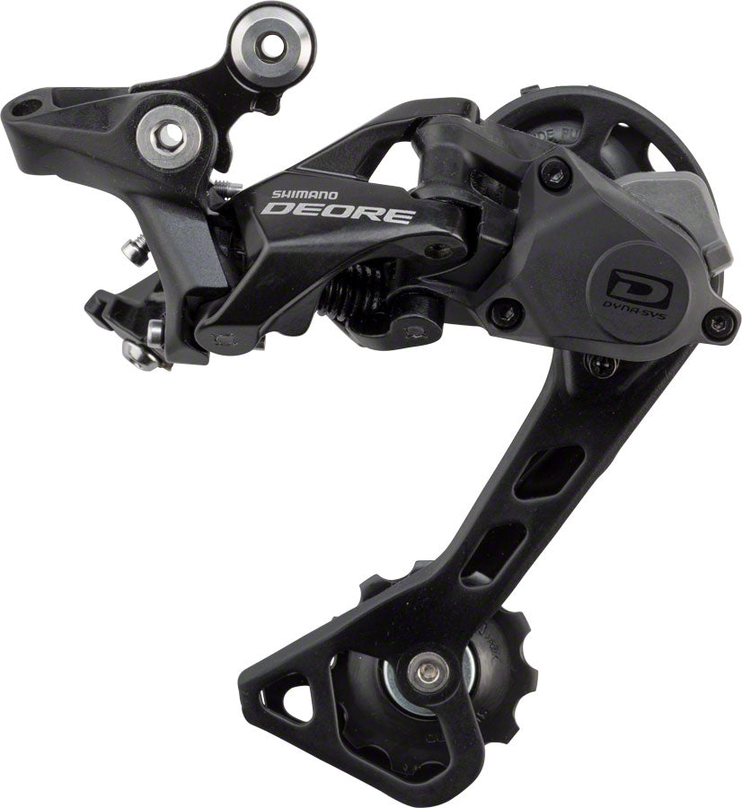 Shimano Deore RD-M6000-GS Rear Derailleur - 10 Speed, Medium Cage, Black