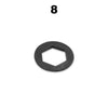 RAMPAGE CASSETTE HUB SMALL PARTS