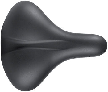 Selle San Marco City Saddle - Steel, Black, Men's, Large