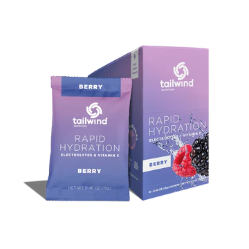 Tailwind Rapid Hydration Electroytes + Vitamin C, Single Serve Packet