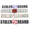STOLEN BRAND METAL BADGE