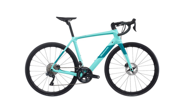 Bianchi Infinito CV 105 DI2 12 Speed Celeste/Glossy Black 53cm