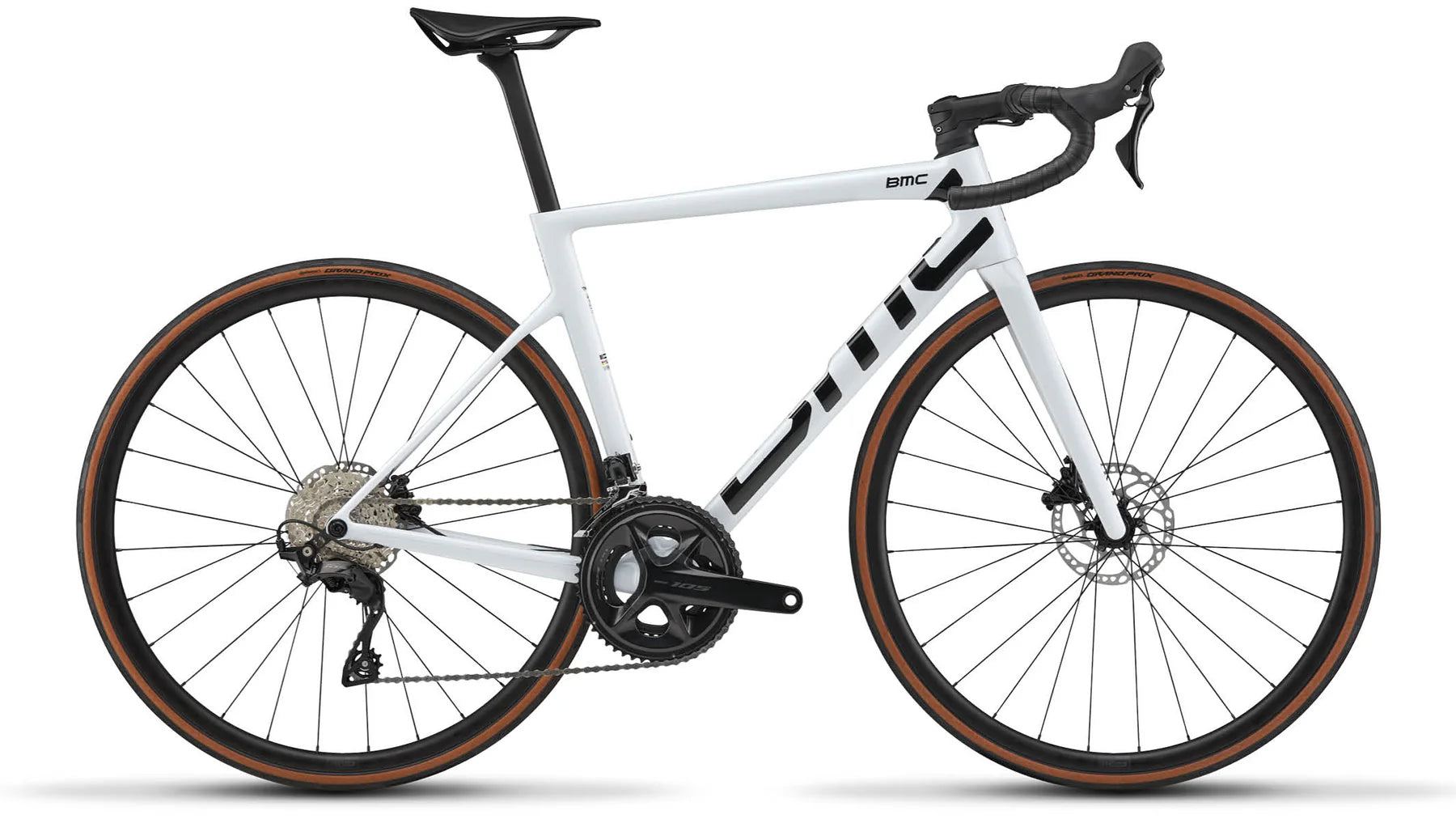 BMC Teammachine SLR Three White/Black 54cm Shimano 105 R7100