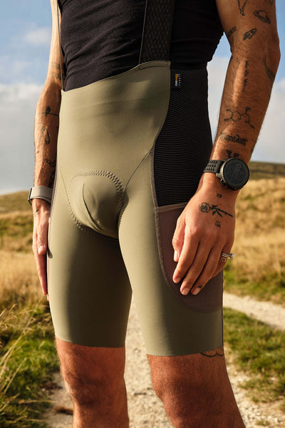 Giordana Beyond Gravel Cargo Bib Short Olive
