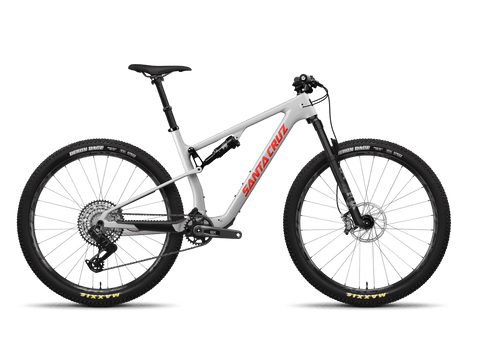Santa Cruz Bicycles Blur TR Carbon C, Matte Silver, GX AXS, Medium