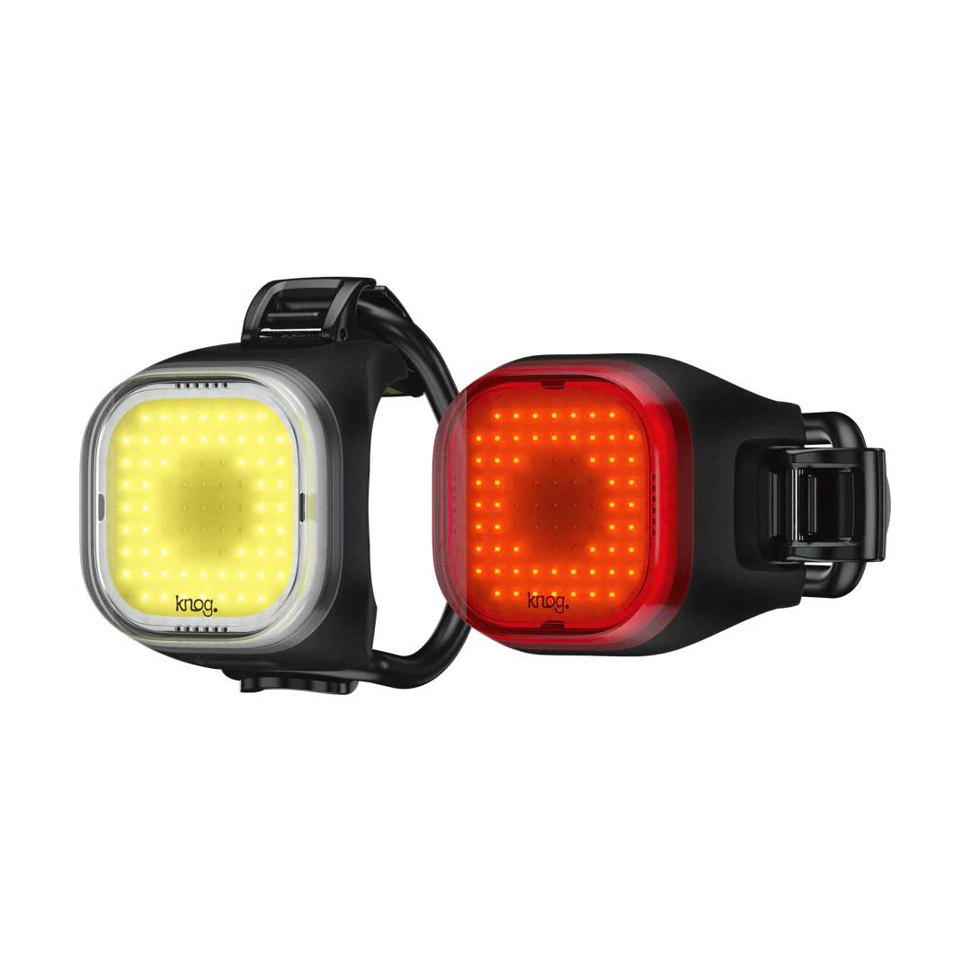 Knog Blinder Mini Square Twinpack Headlight/Rear light Set