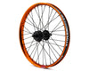 RAMPAGE PRO STREET REAR FREECOASTER WHEEL, ORANGE / BLACK SPLATTER