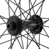 20" RAMPAGE PRO STREET FRONT FEMALE AXLE WHEEL, ORANGE / BLACK SPLATTER