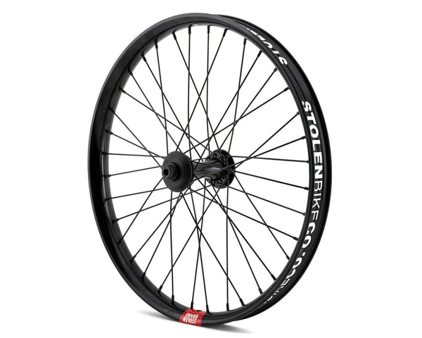 20" RAMPAGE PRO STREET FRONT FEMALE AXLE WHEEL, BLACK