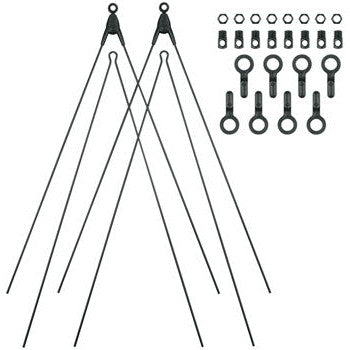 SKS Bluemels Fender V-Stay Kit - Black