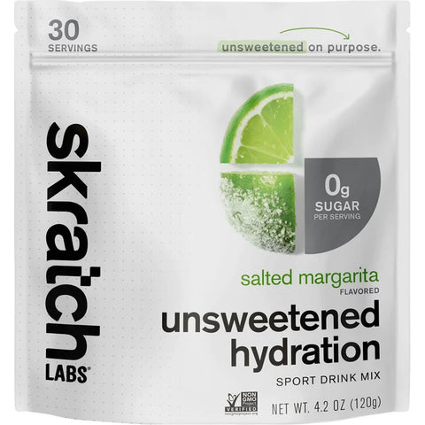 Skratch Labs Unsweetened Hydration Sport Drink Mix, Salted Margarita