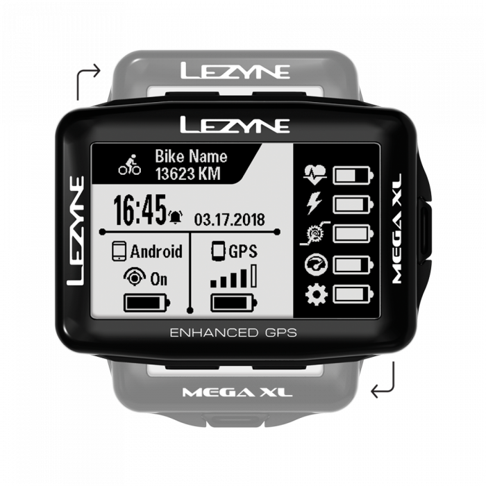 Lezyne Mega XL GPS Cycling Computer
