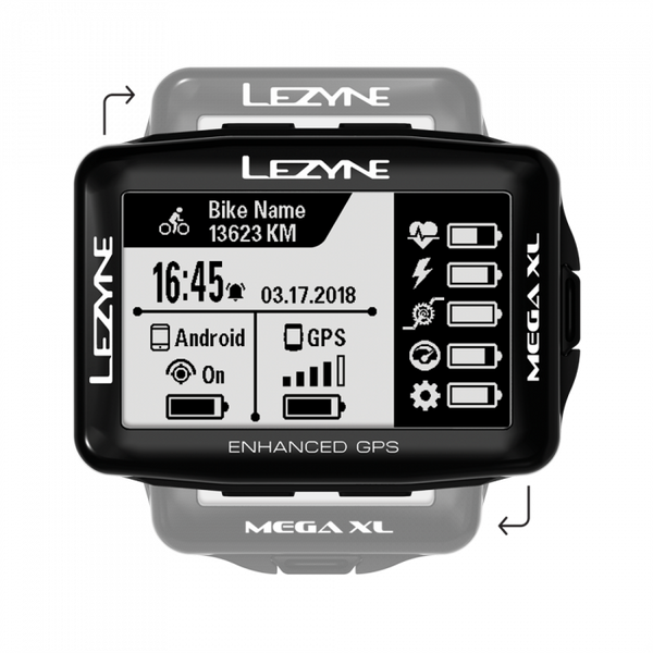 Lezyne Mega XL GPS Cycling Computer