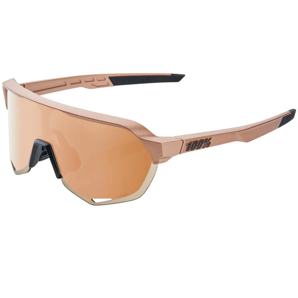100% S2 Sunglasses Matte Copper Chromium HiPER Copper Mirror Lens